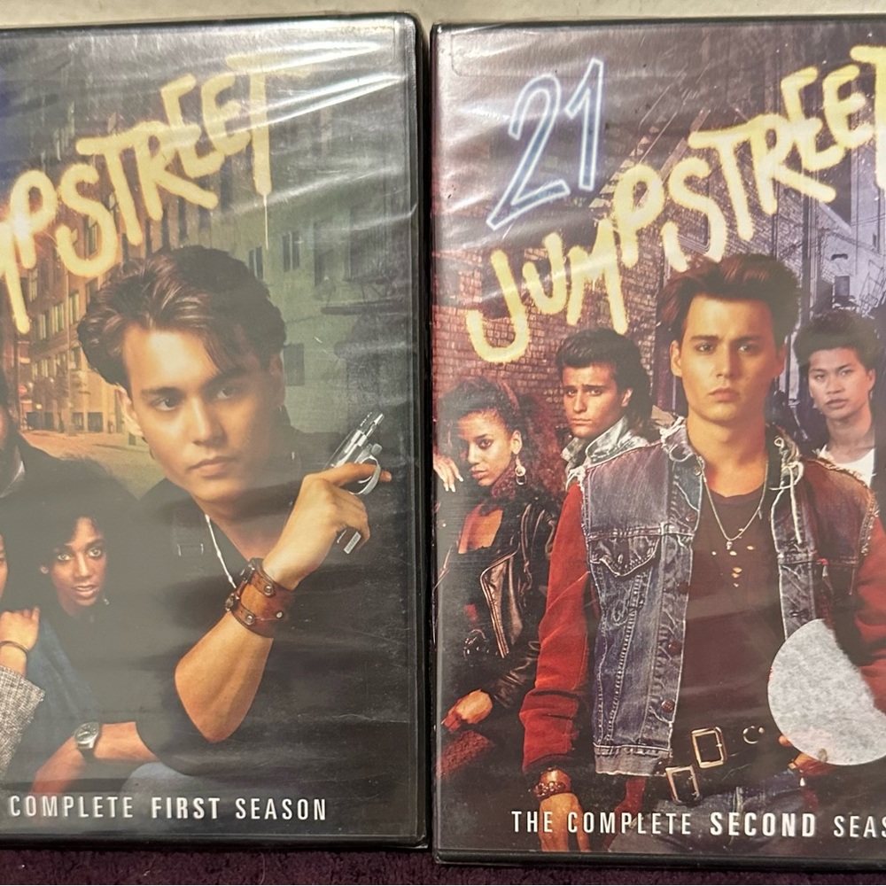 21 Jump Street seasons 1 & 2 Johnny Depp New and Sealed Tv Show 35 episodes DVDs